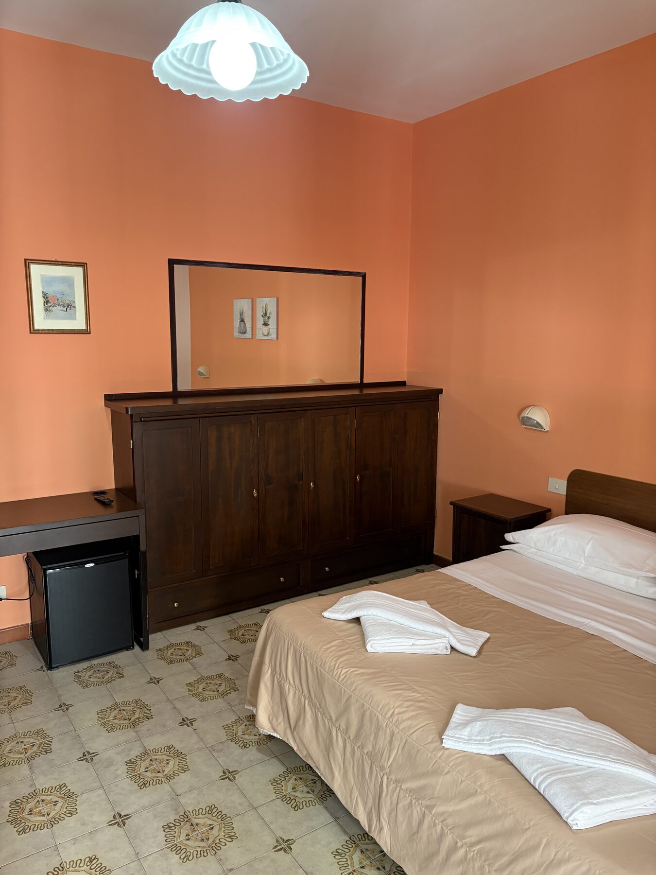 Bright double room